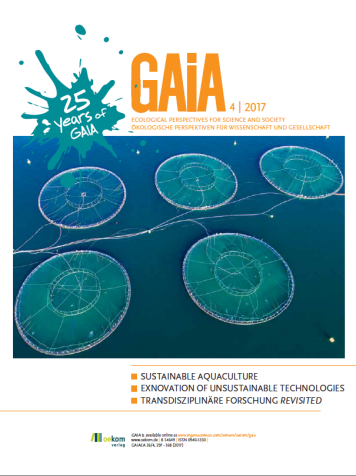 Enlarged view: GAIA cover 2017-04