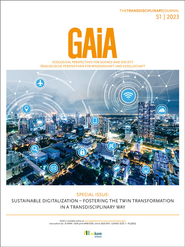 Enlarged view: Cover page GAIA