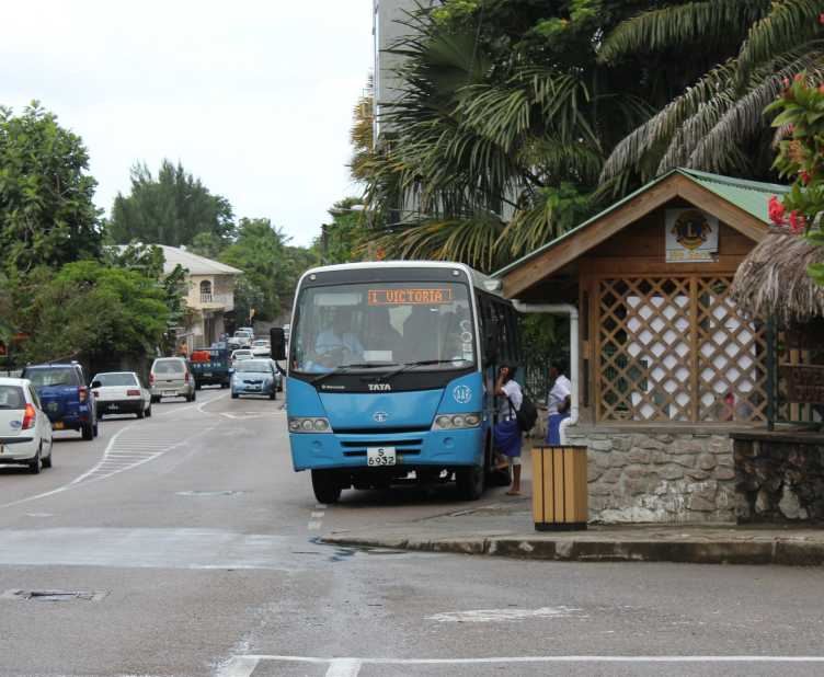 Enlarged view: Bus stop